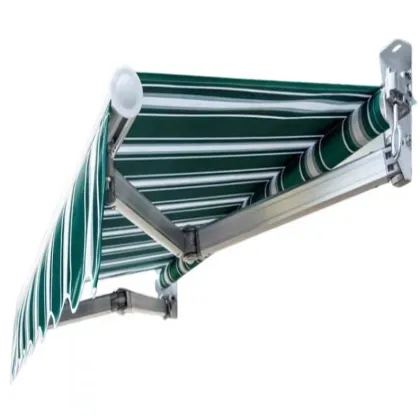 Folding Arm Sunshade Aluminum Outdoor Retractable Awnings for Patio and Balcony