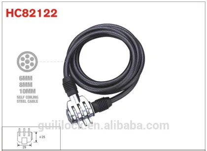 HC82122 Password bicycle Code Combination Lock