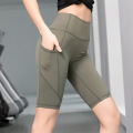 Shorts de yoga de compression pour femmes