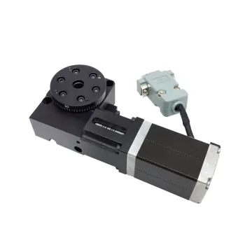 High Performance Motorized Precision Rotary Stage for 360 Degree Rotation