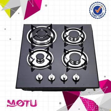 Mordern design portable pellet stove gas cooker with 4 burner