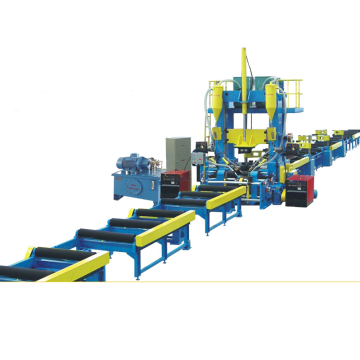 H Beam Steel Assembly Welding Straightening Machine