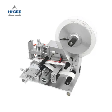 Manual Label Applicator: Semi-Automatic Bottle Labeling Machine for Small Scale Hand Labeling