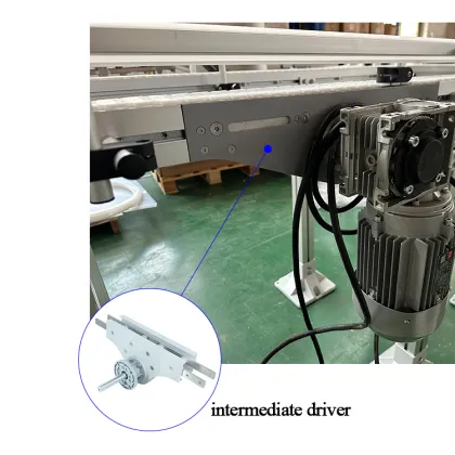 High Wear Resistance Flexible Chain Conveyor Belt for Cosmetics Industry