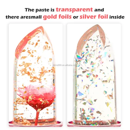 Custom Logo Temperature Color Changing Flower Lip Balm