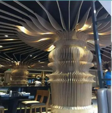 China Manufactuer supplier 15-years experience moisture-proof aluminum decorative strip ceiling