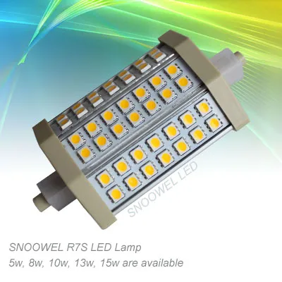8w Dimmable R7s Led Lamps 