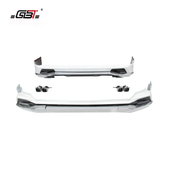 2016 Lexus LX570 GBT Body Kit with Front & Rear Bumper Lip Spoiler and Exhaust Pipe