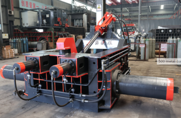 Semi Automatic Horizontal Baling Machine