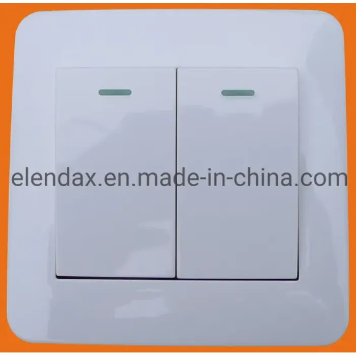 Sakelar dan Soket Modern Standar Inggris (B6000)