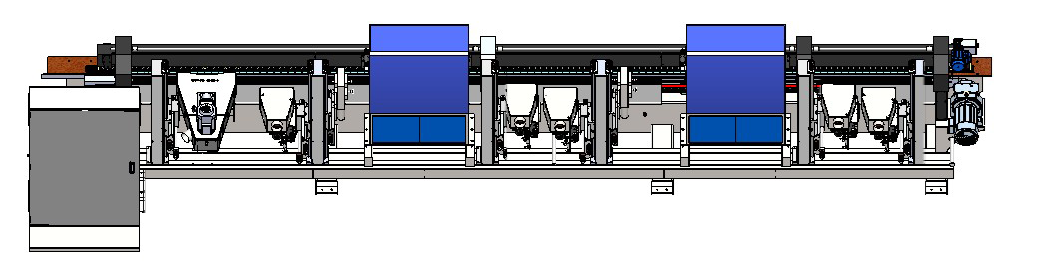 UV Vacuum Edge Blasting Machine for Paint