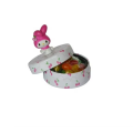 Dadi Cute Round Tin Box med tegneseriefigur