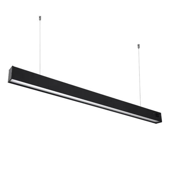 Suspended LED Linear Lamp: 4Ft 60W & 8Ft 120W - Indoor Lighting for Supermarkets and Homes (Frosted Pendant)