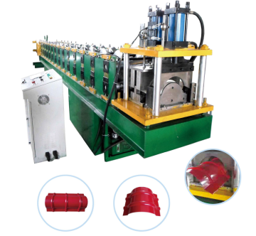 Cold Steel Roof Gutter Panel Roll Forming Machine