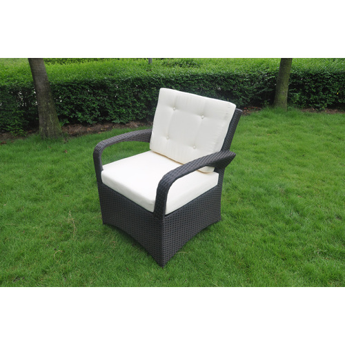 Outdoor Wicker Patio Cube 3 Piece Garden Set