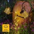 Watering can with Garden Decor Lights