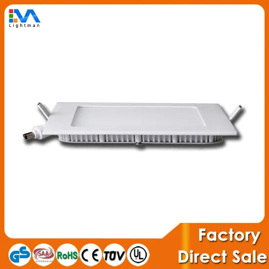 3w 9w 15w 18w Warm White Square LED Panel Light for office lighting