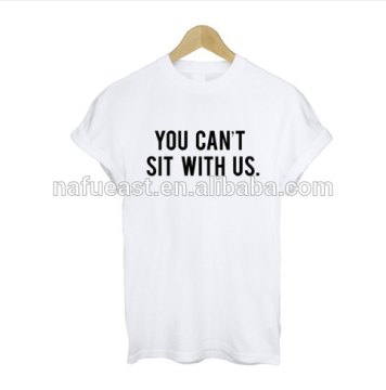 crazy sale cotton t-shirt with your print
