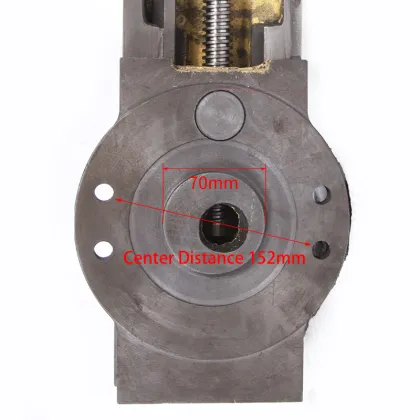 SMTCL CA6140 CA6150 Lathe Tool Holder Post Assembly with 154mm Center Distance