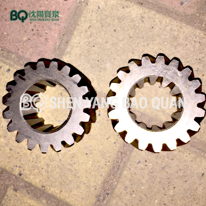 Tower Crane Reducer Transmission Gear 19 კბილები