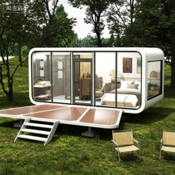 Compact Capsule Houses for Tranquil Outdoor Stays
