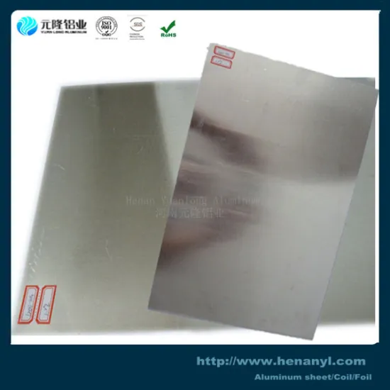 factory low price aluminum sheet for light
