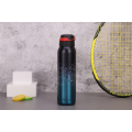 Tasse thermos de sport sous vide en acier inoxydable avec paille