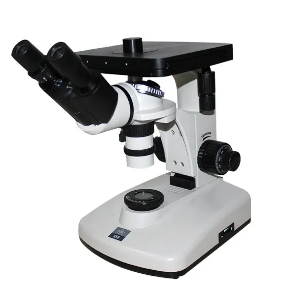 4XB High Resolution 5000x Magnification Digital Fluorescence Metallographic Microscope