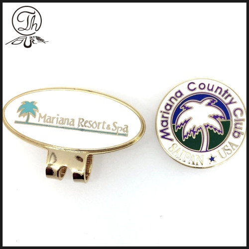 Custom USA clip hat ball markers