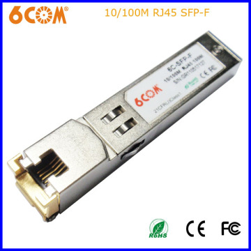 10/100m RJ45 Connector Copper SFP Module