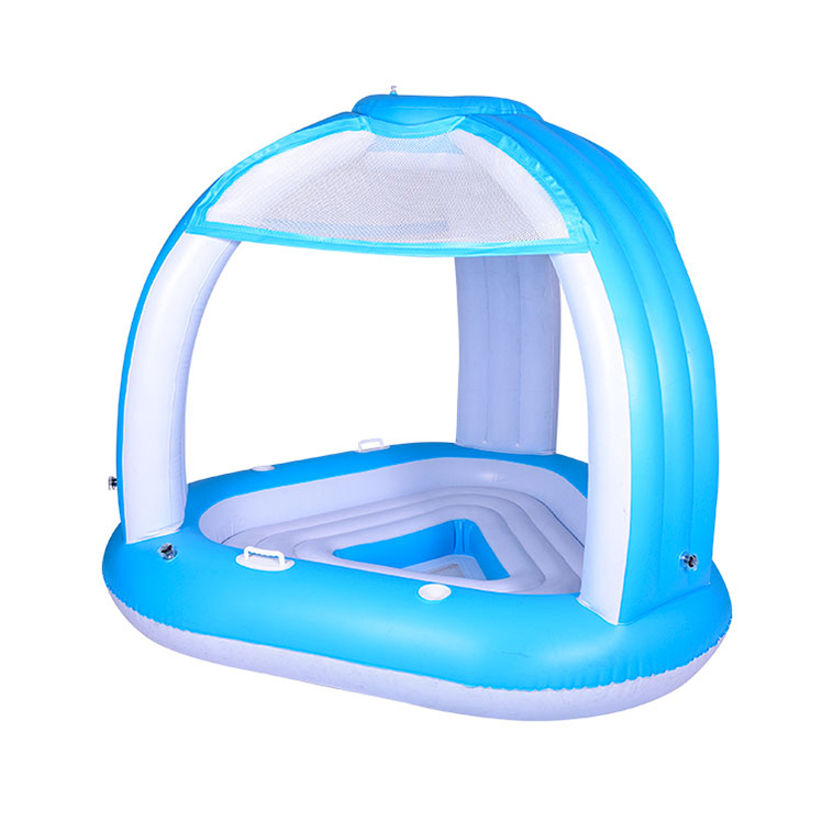 High quality giant floating island inflatable floating