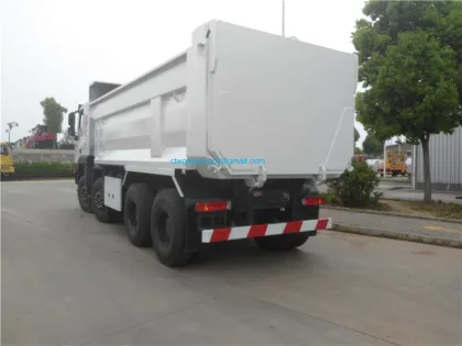 Saic hongyan 8x4 heavy duty dumper