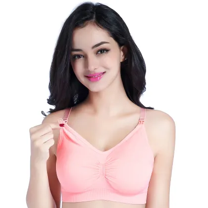 Comfortable Stretchy Soft Wire-Free Maternity Bra for Breastfeeding