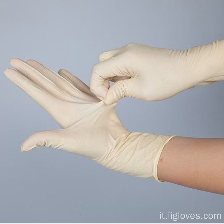 Servizio di alimenti dentali per denti Glove in lattice
