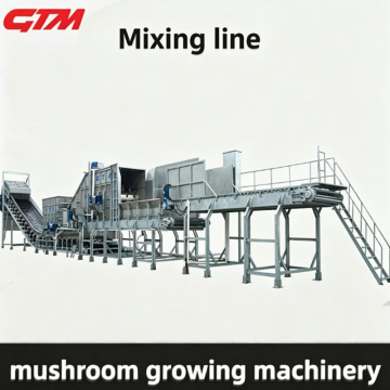 Efficienti macchinari per il compostaggio per la coltivazione di funghi