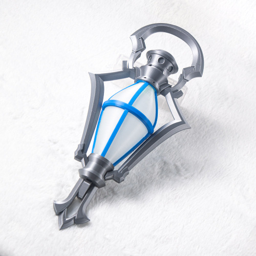 Blue Glow Cosplay Lantern Game Prop
