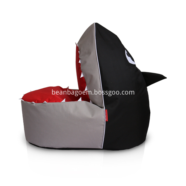 Grey Shark Beanbag