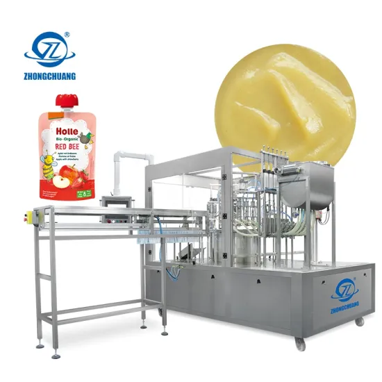 Automatic Doy Pack Packaging Machines for Ketchup, Baby Food, and Liquid Products