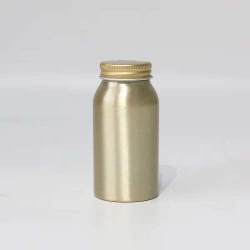  colored aluminum bottle for powder pill capsule reusable can Supplier