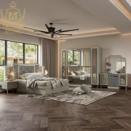 Hot Sales: Hotel Home Bedroom Furniture Bedroom Sets with King Size Bed