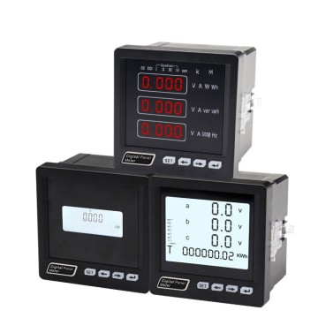 뜨거운 판매 3 상 RS485 96x96mm 아날로그 볼트 amp 와트 패널 미터