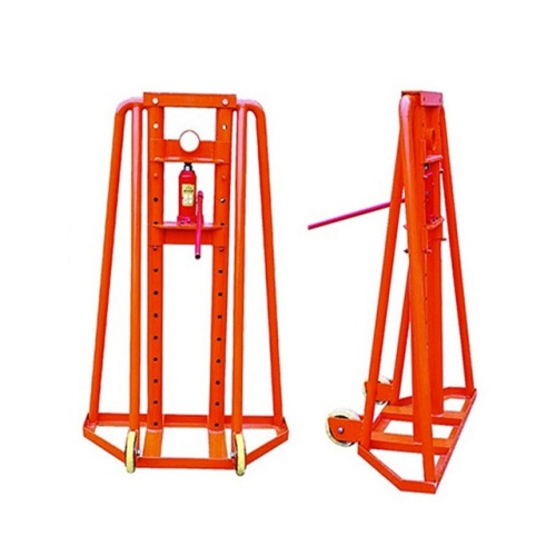 5-8 Ton Hydraulic Cable Drum Lifting Jack Cable Reel Stand, High Quality  5-8 Ton Hydraulic Cable Drum Lifting Jack Cable Reel Stand on