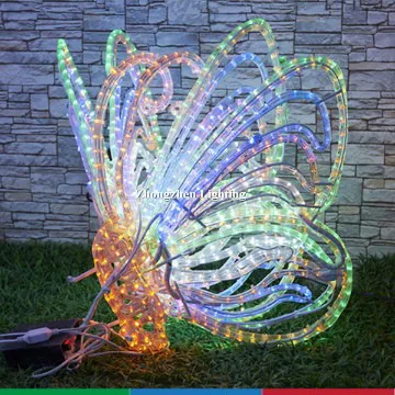 3D Colorful butterfly led motif light,decorative led motif light