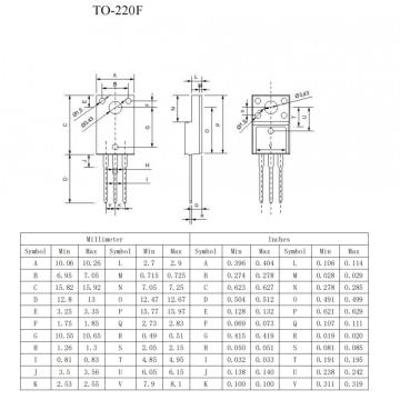 600V TO-220F BTA312X-600D triac have good performance at dv/dt and reliability