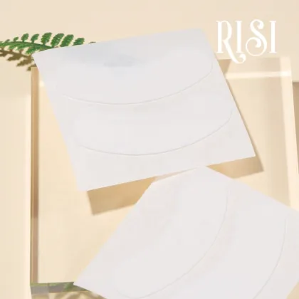 RISI Own Brand Low MOQ Foam Eye Pads for Eyelash Extensions