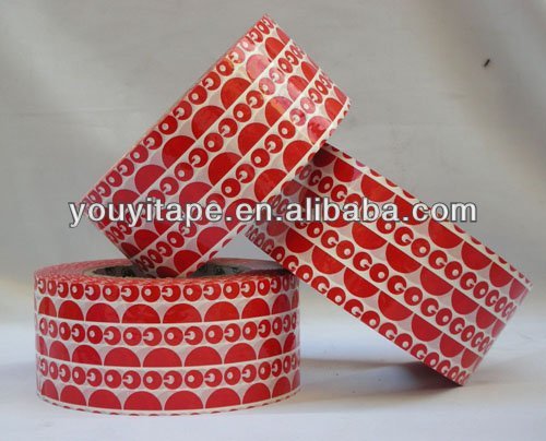 (preprinted with your company logo) BOPP Printing Tape