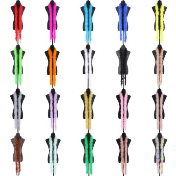 Wholesale Party Fabric Feather Boas in Multiple Colors for Carnival Costumes and Sewing Projects