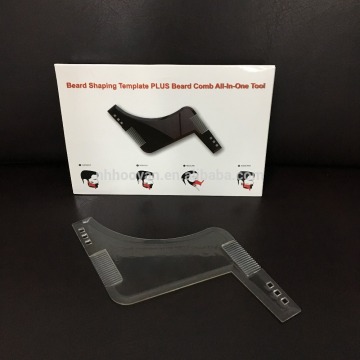 2017 Amazon best selling beard comb beard shaping tool