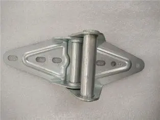 Commercial Steel White Zinc Plated Garage Door Hinges Indus