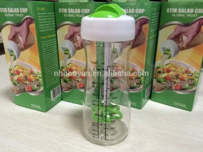 2017 Amazon shipping directly salad tools mixer salad dressing shaker